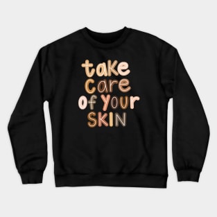 Skincare Routine Crewneck Sweatshirt